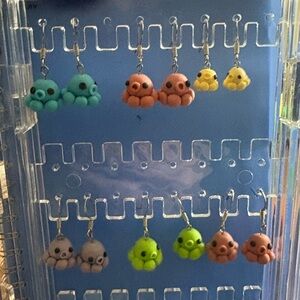 Colorful Clay Earrings